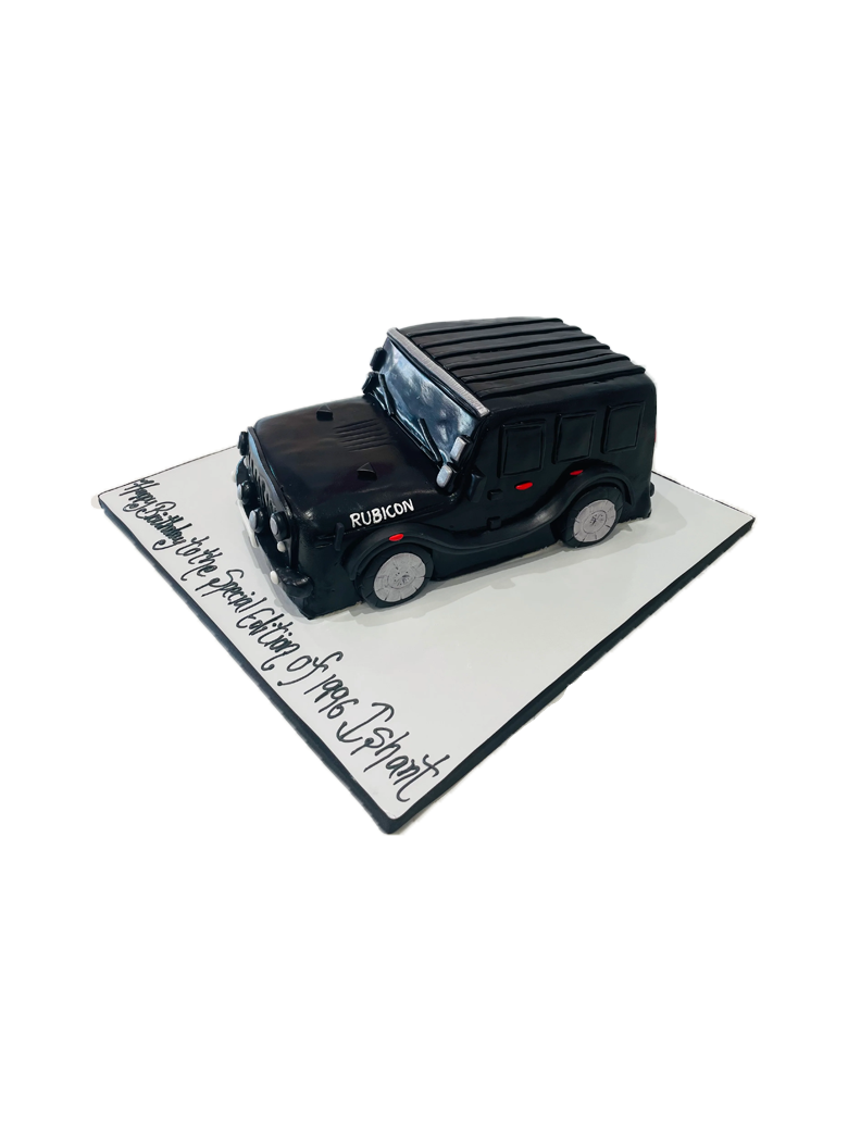 Jeep Rubicon Molded Cake