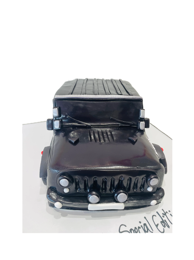 Jeep Rubicon Molded Cake
