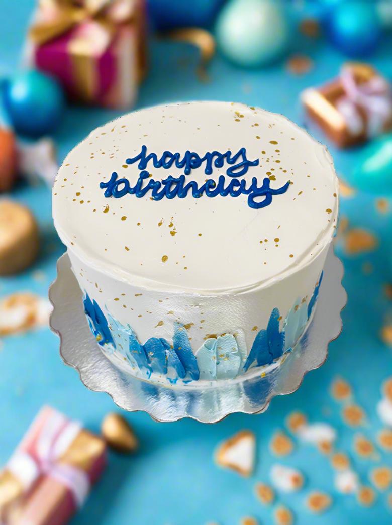Jim Blue Cream Cake