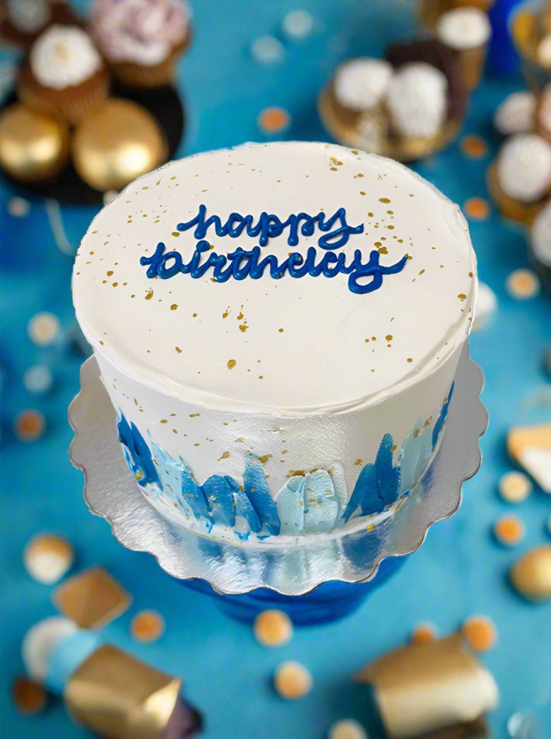 Jim Blue Cream Cake