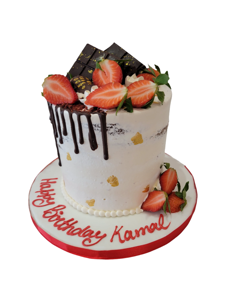 Kamal Strawberry & Chocolate Cake