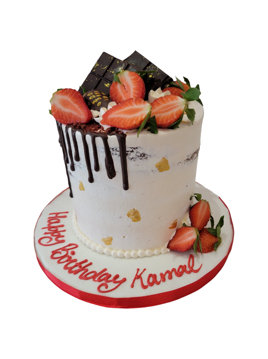 Kamal Strawberry & Chocolate Cake