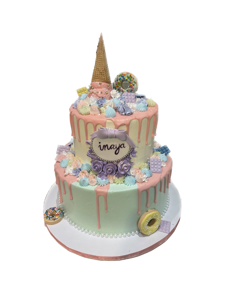 Candy Wonderland Birthday Cake