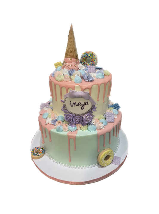 Candy Wonderland Birthday Cake