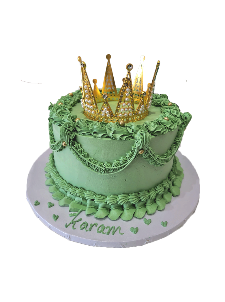 Karam Crown Birthday Cake