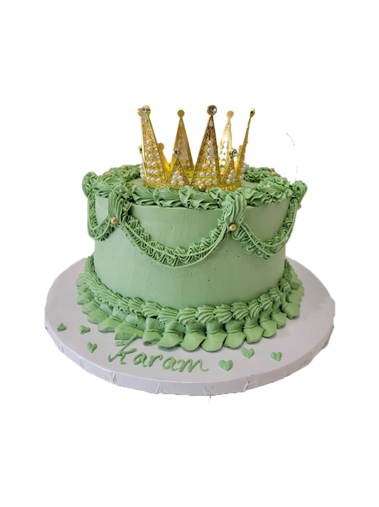 Karam Crown Birthday Cake