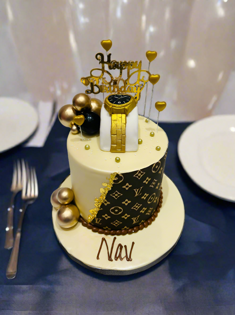 Nav LV Fondant Cake