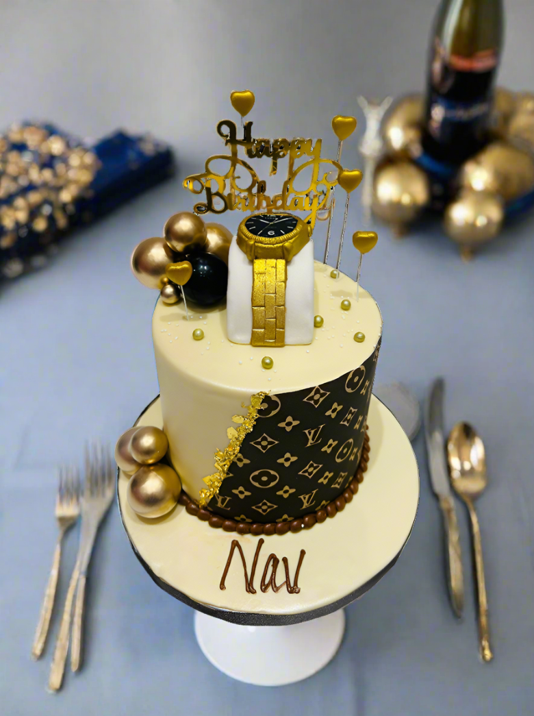 Nav LV Fondant Cake