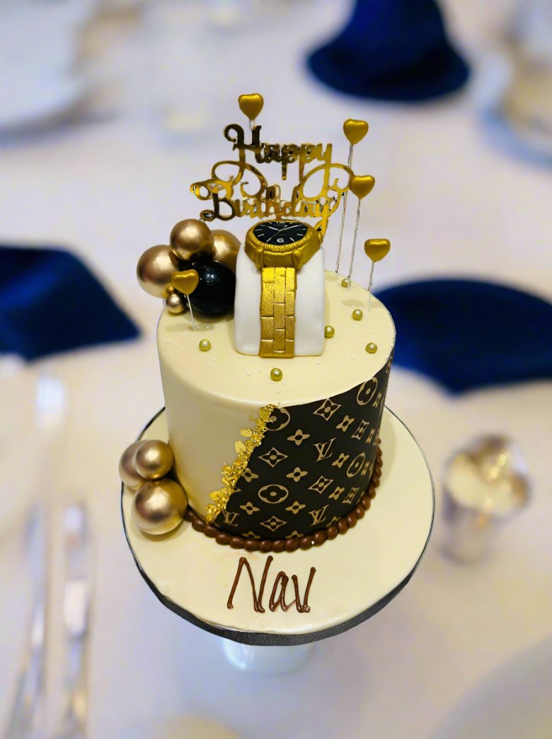 Nav LV Fondant Cake