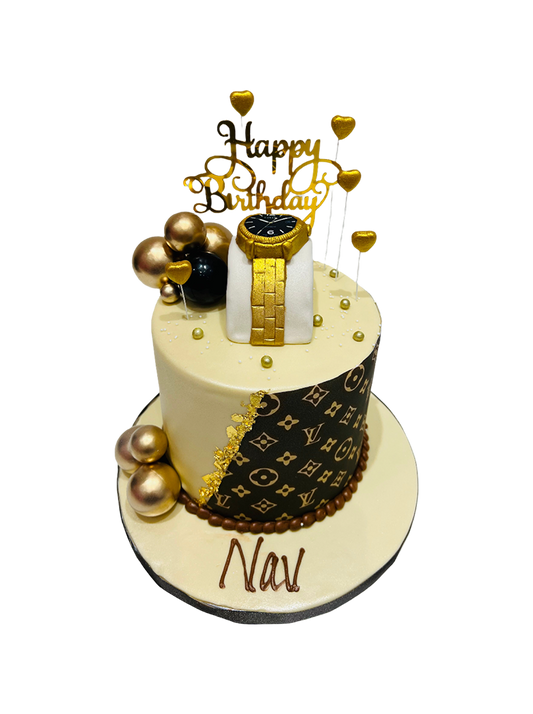 Nav LV Fondant Cake