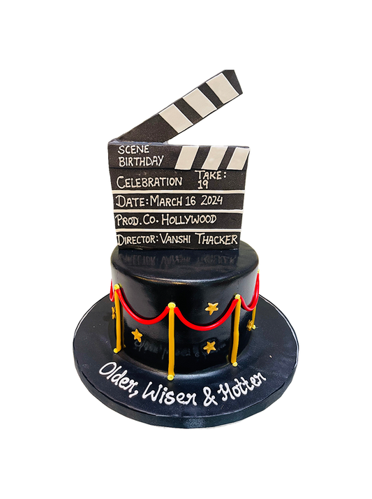 Movie Theatre Fondant Cake