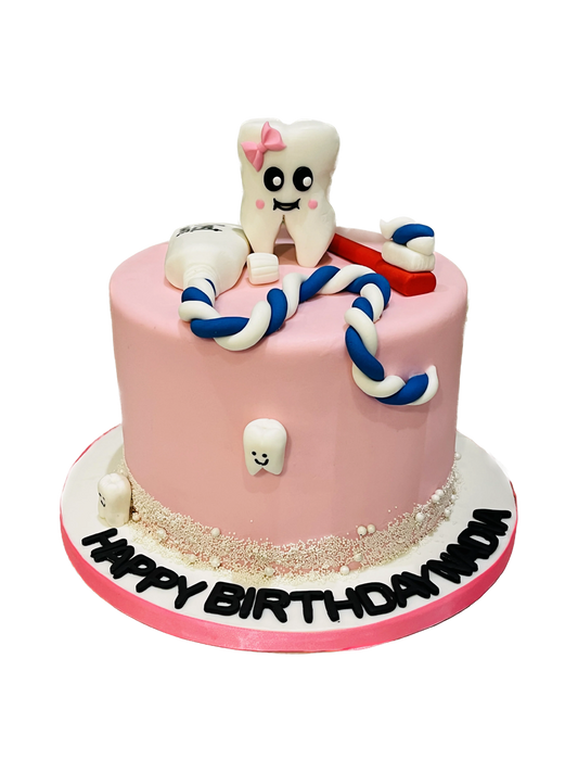 Nadia Dental Fondant Cake