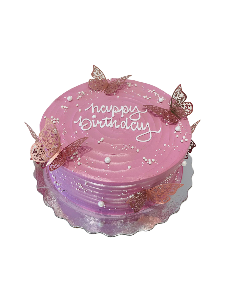 Navya Butterfly Birthday Cake