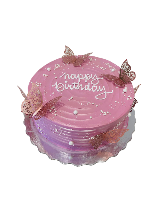 Navya Butterfly Birthday Cake
