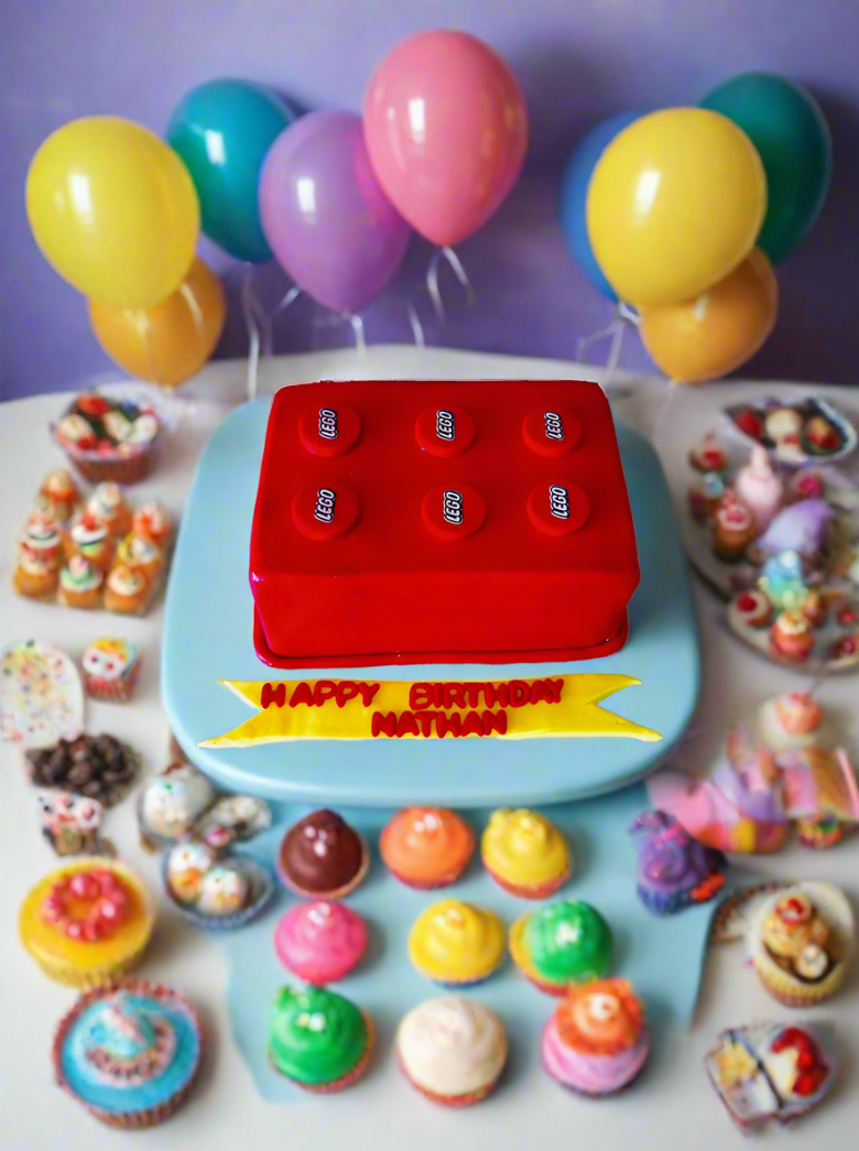 Nathan Lego Cake