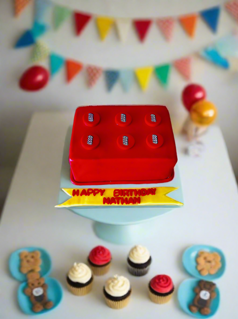 Nathan Lego Cake