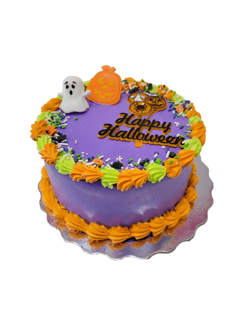 New Halloween Purple Cake