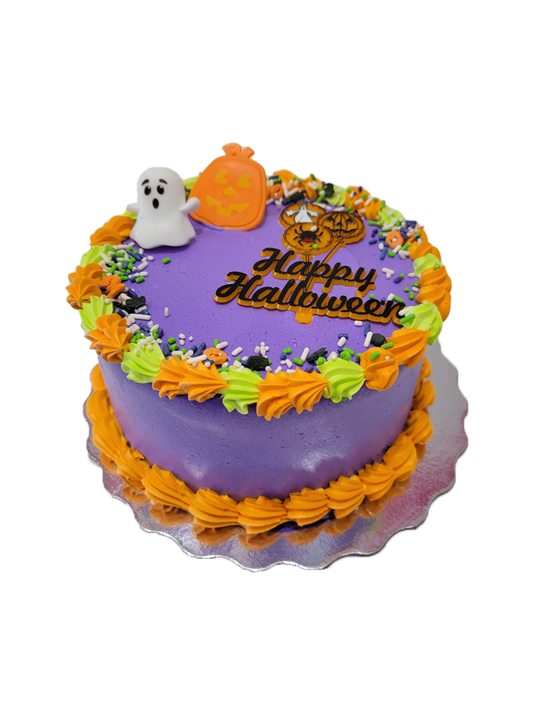 New Halloween Purple Cake