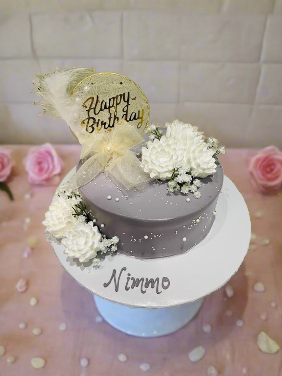 Katherine Floral Birthday Cake