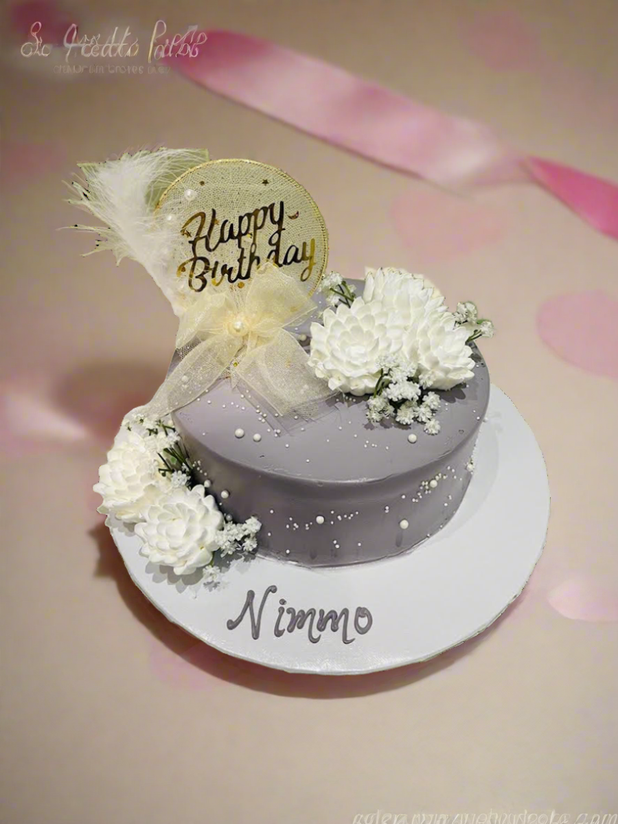 Katherine Floral Birthday Cake
