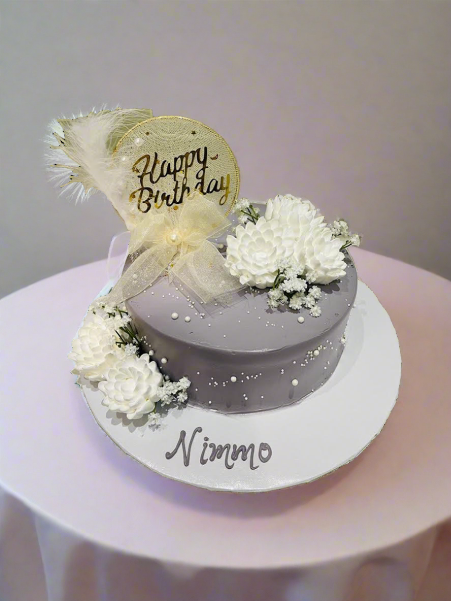 Katherine Floral Birthday Cake