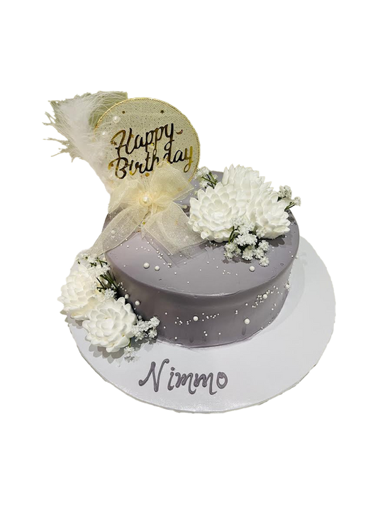 Katherine Floral Birthday Cake