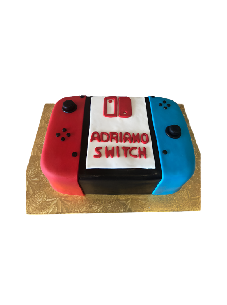 Nintendo Switch Fondant Cake