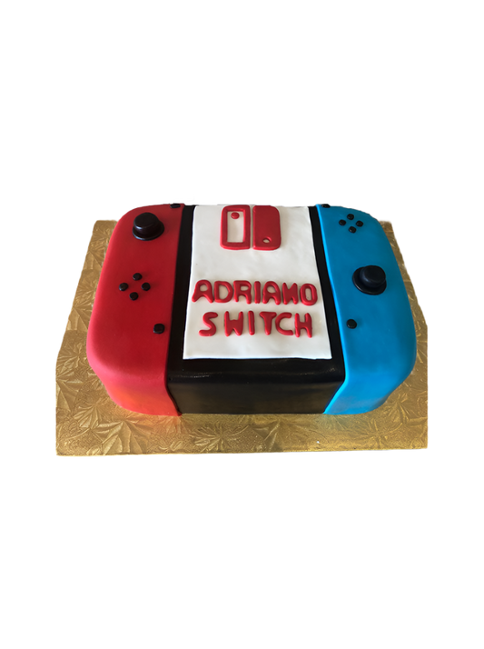 Nintendo Switch Fondant Cake