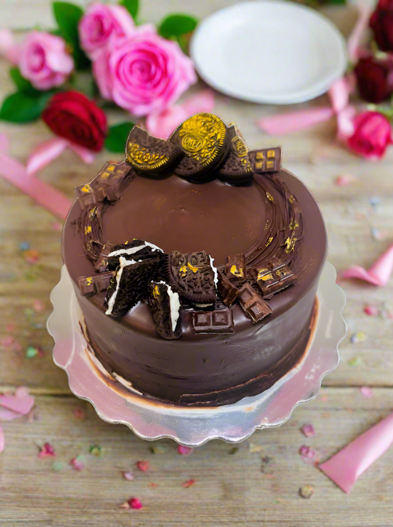 Nisha Chocolate Birthday Cake