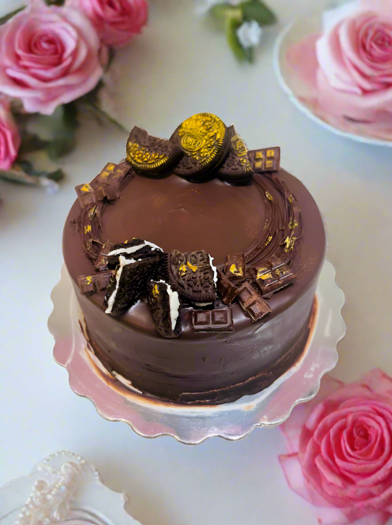 Nisha Chocolate Birthday Cake
