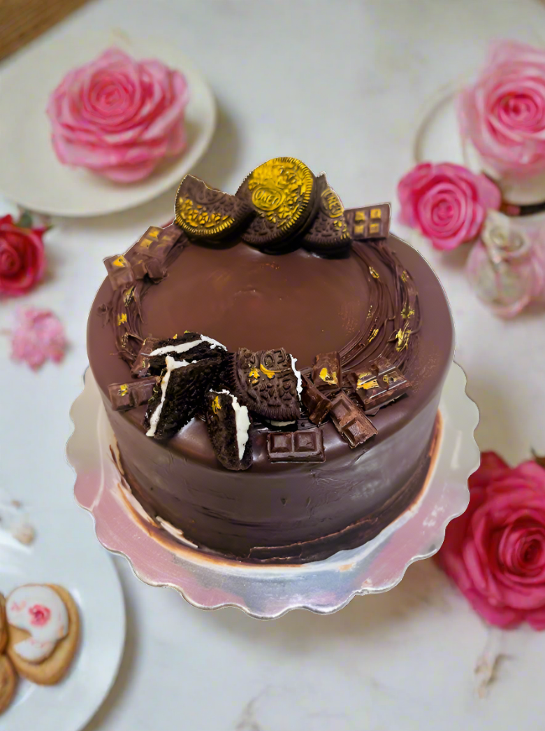 Nisha Chocolate Birthday Cake