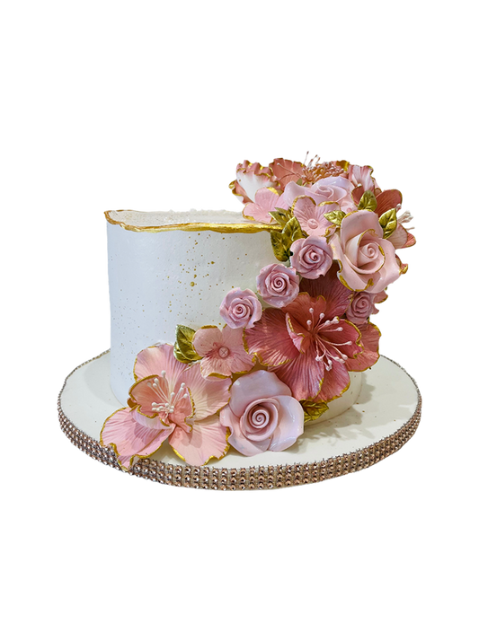 Olivia Rosegold & Pink Cream Cake