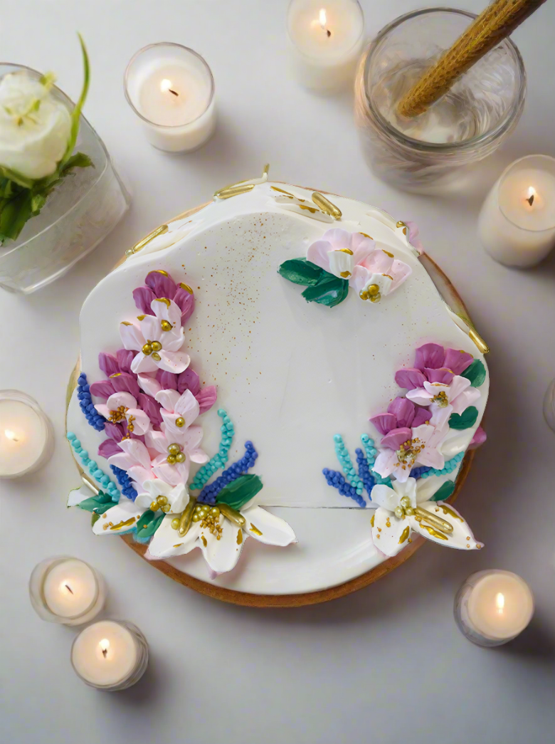 Pastel Arch Molded Birthday Cake