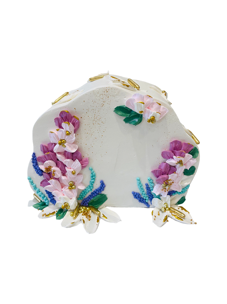 Pastel Arch Molded Birthday Cake