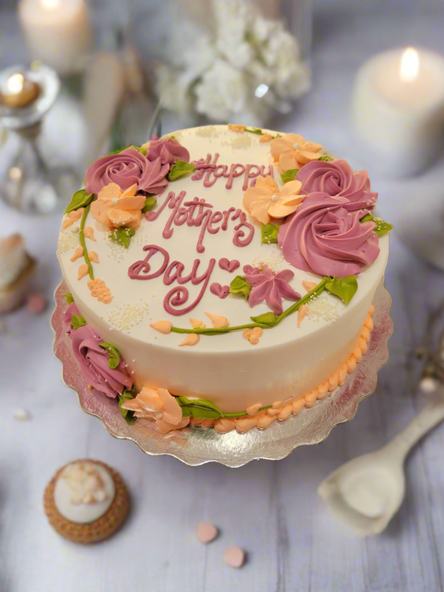 Pastel Mother‚Äôs Day Cake