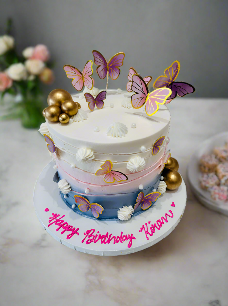 Paula Butterfly Cream Cake