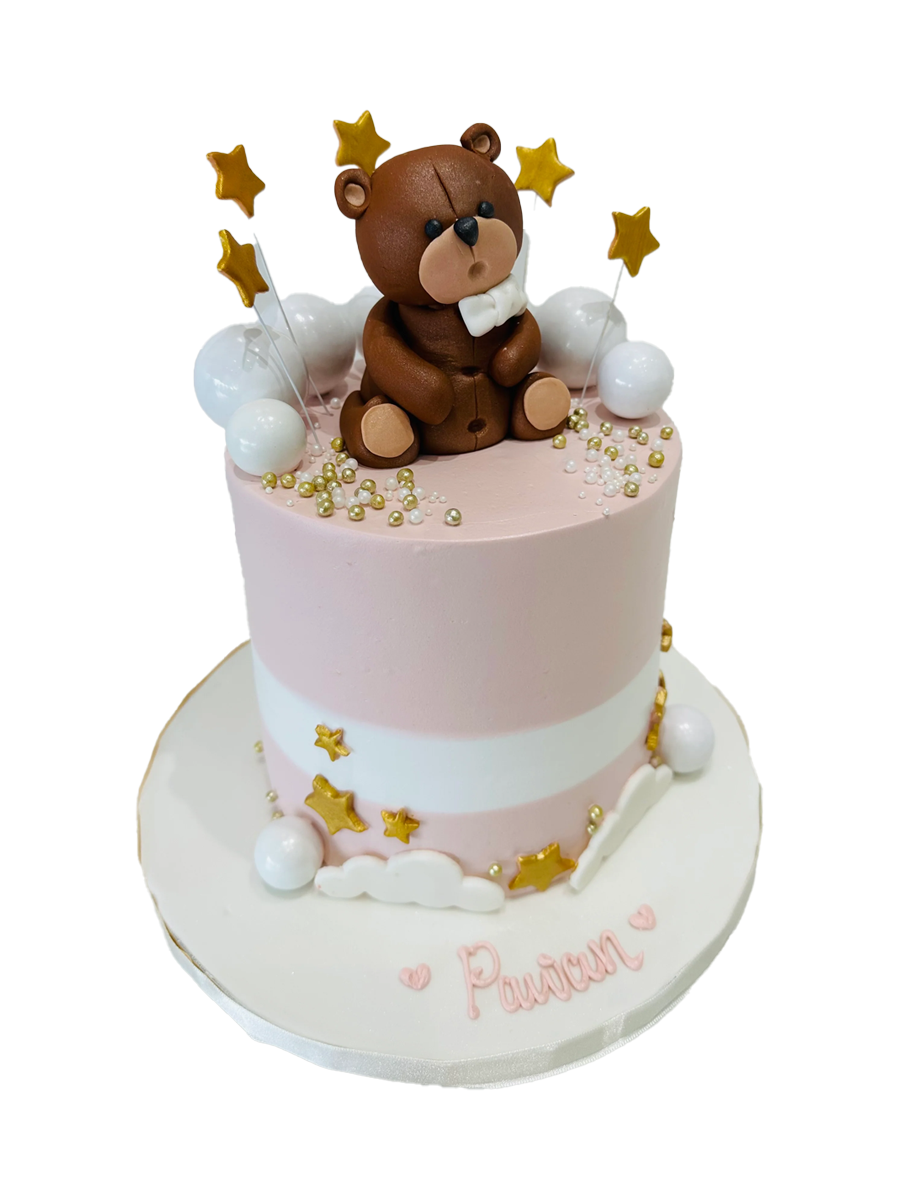 PAWAN TEDDY CREAM CAKE