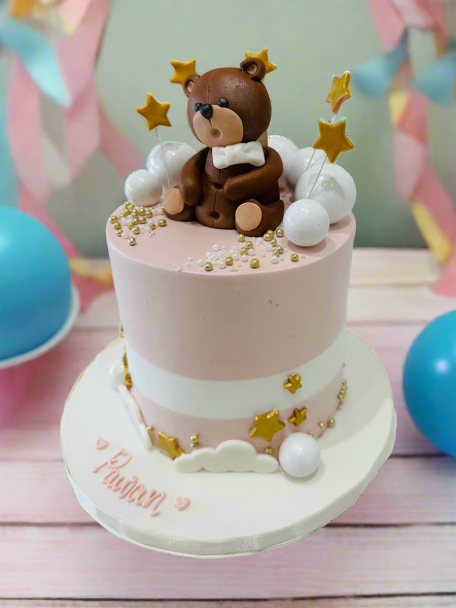 PAWAN TEDDY CREAM CAKE