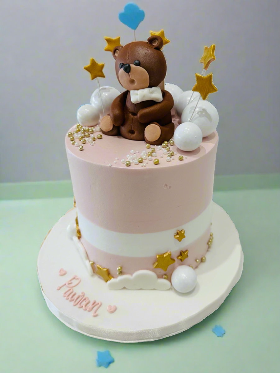 PAWAN TEDDY CREAM CAKE