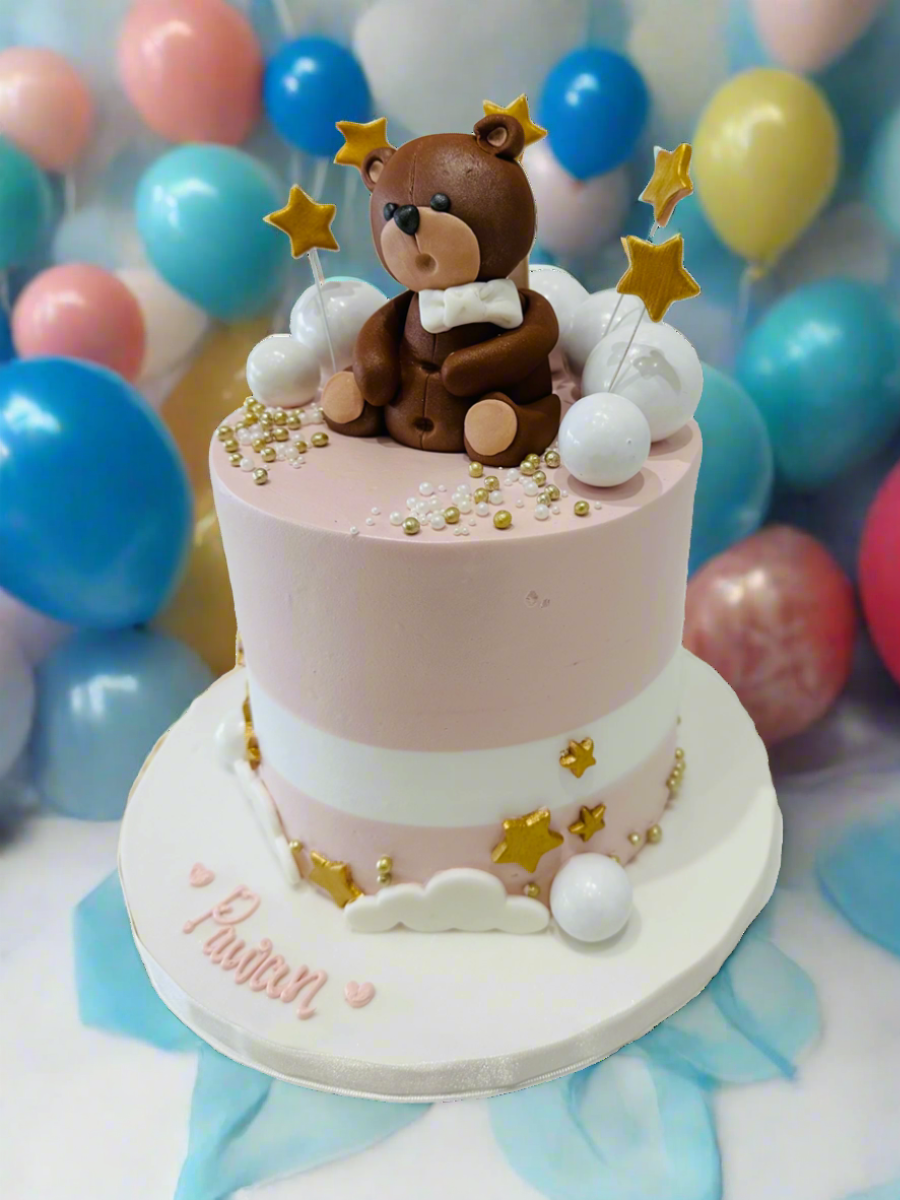 PAWAN TEDDY CREAM CAKE
