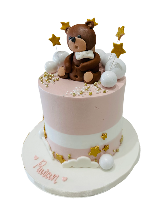PAWAN TEDDY CREAM CAKE