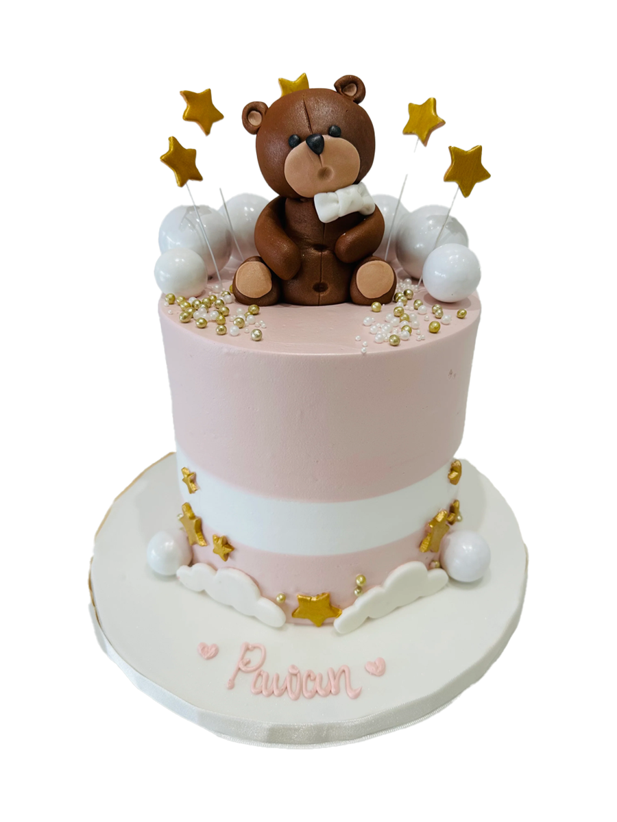PAWAN TEDDY CREAM CAKE