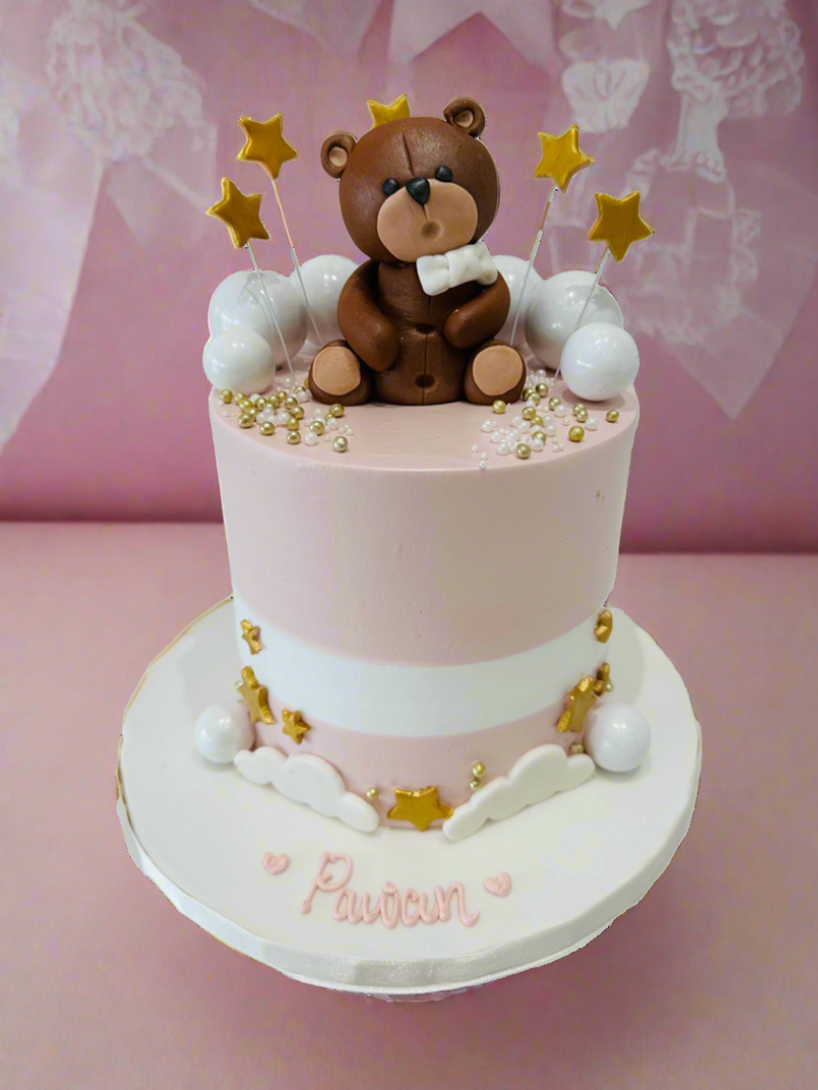 PAWAN TEDDY CREAM CAKE