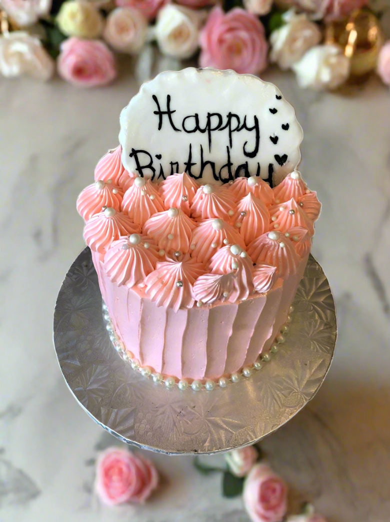 Peach Smash Cake