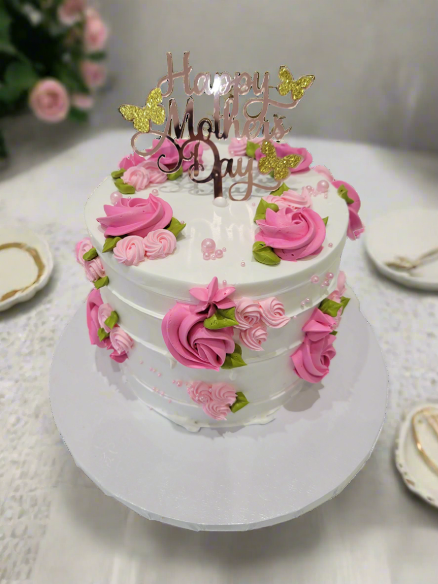 Pink Blossom Mother's Day Cake