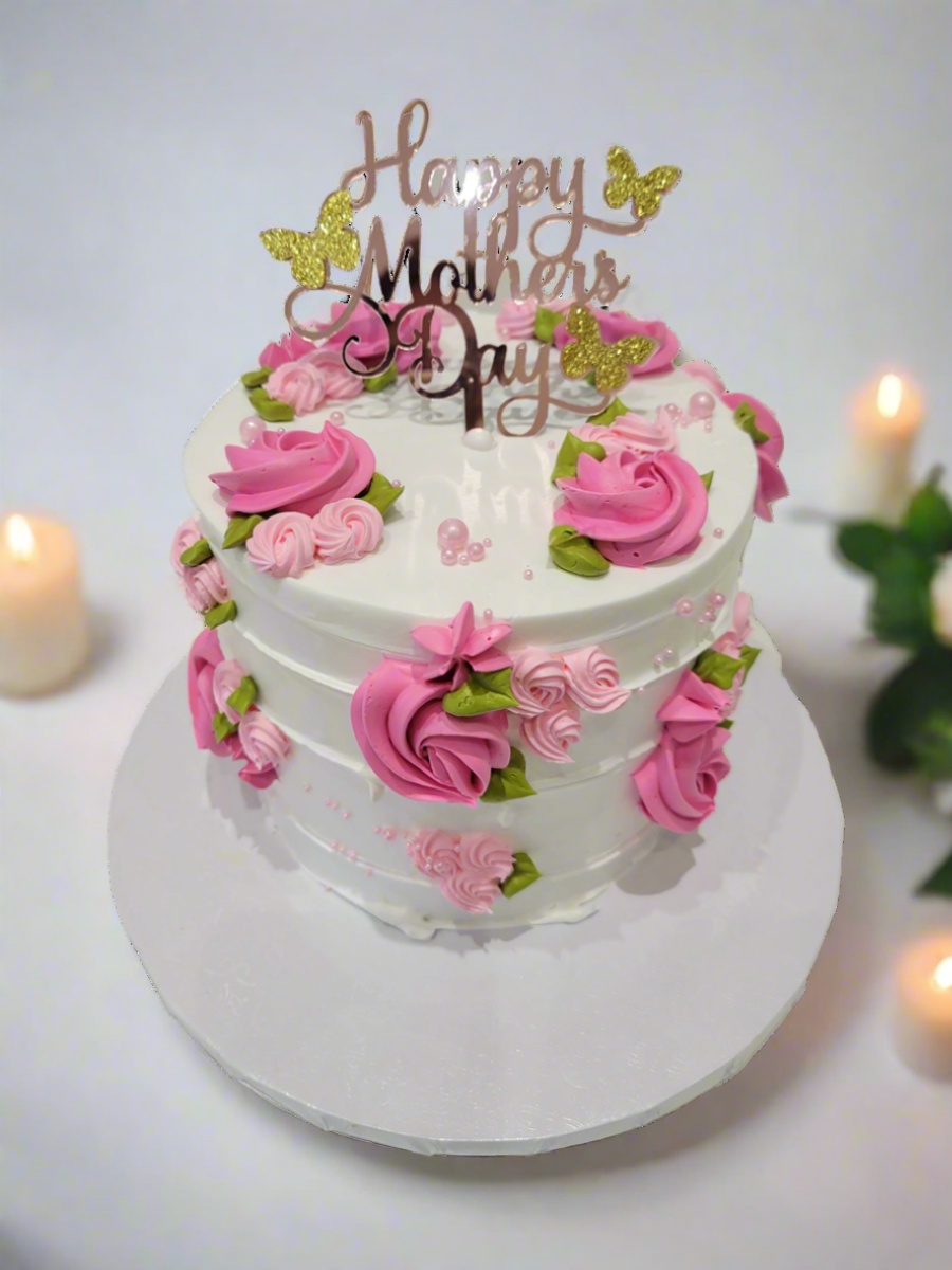 Pink Blossom Mother's Day Cake