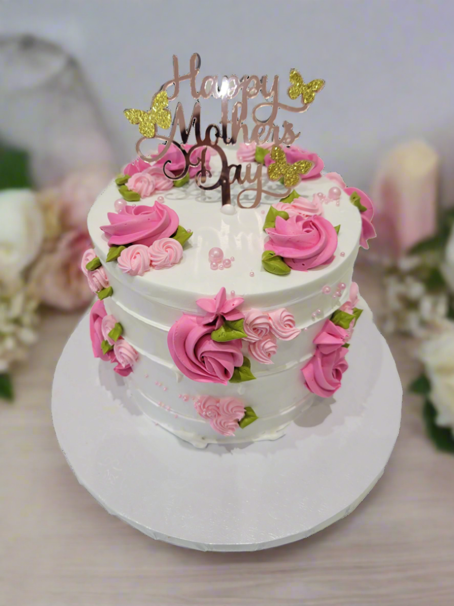 Pink Blossom Mother's Day Cake