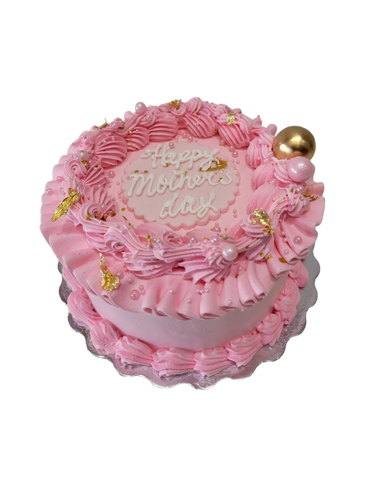 Pink Mother‚Äôs Day Cake