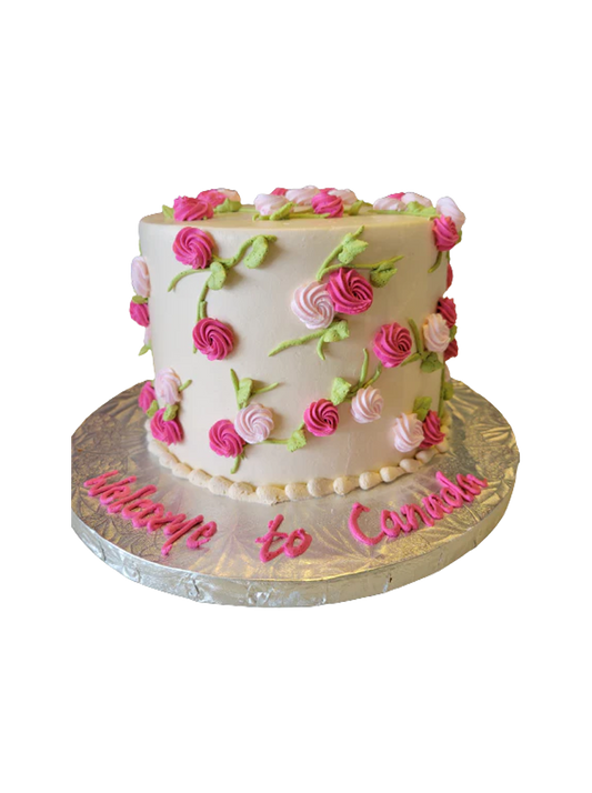 Pink Swirl Cake