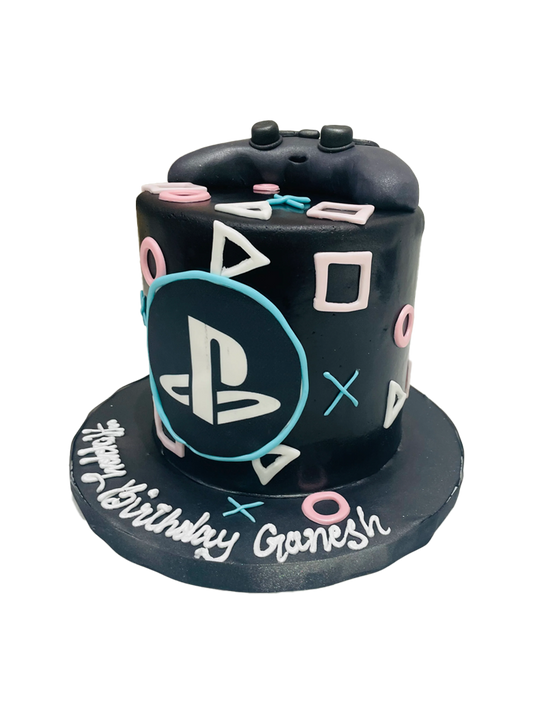 Playstation Fondant Cake